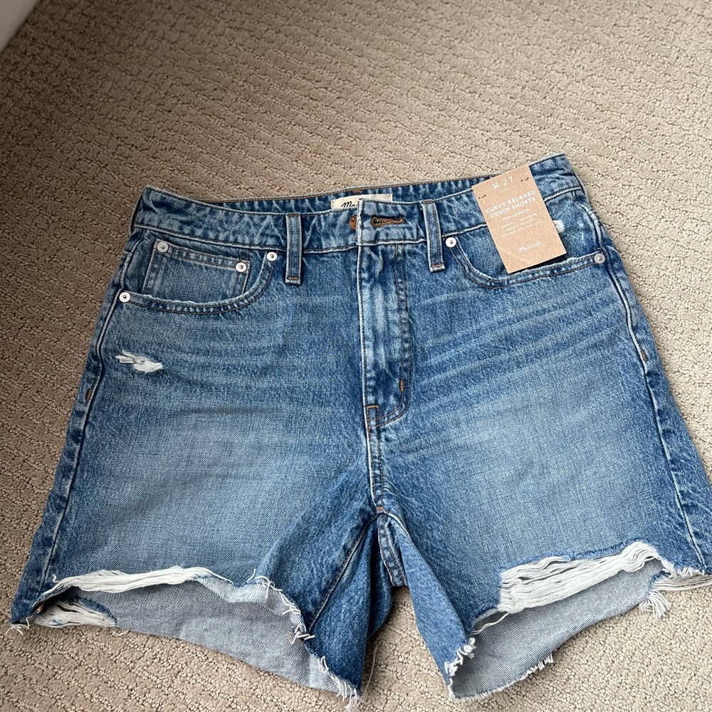 Madewell denim shorts